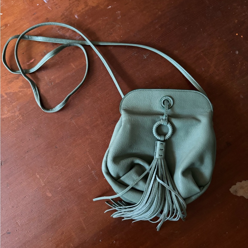 Hobo Birdy leather crossbody purse